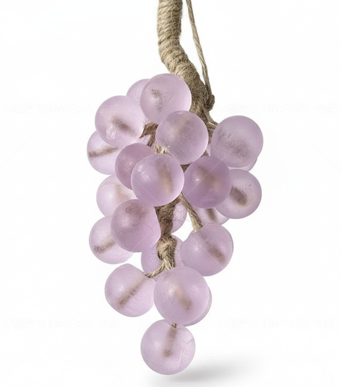 Set of 3: Luxury Crystal Grape Cluster Soap – Artisan Hand-Poured Glycerin Bath & Dec